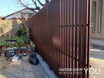 樹脂製のフェンスはメンテナンスフリー